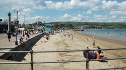 Beaches in Swanage Kids