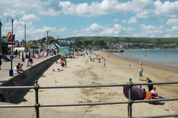 Beaches in Swanage Kids