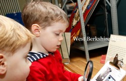 Kids enjoying a day out at West Berkshire Museum in Newbury