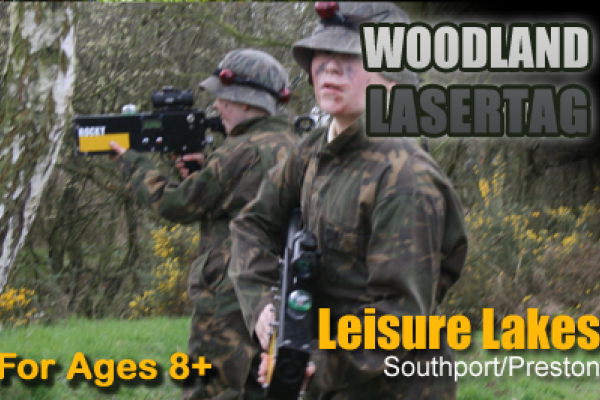 Outdoor Woodland Lasertag - Preston