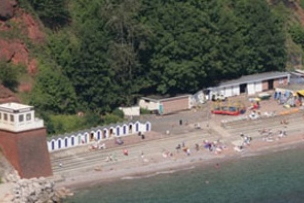 Oddicombe Beach near Torquay Devon