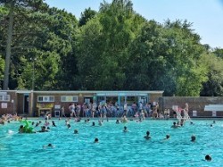 Outdoor swimming pool East Sussex