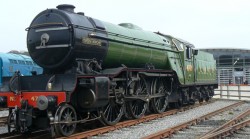 One of the great steam locomotives at Shildon