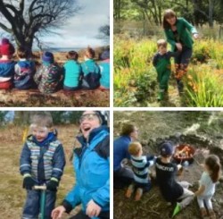 Kids enjoying outdoor activities in Argyllshire