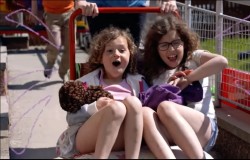 Two girls enjoying their time at the Yard